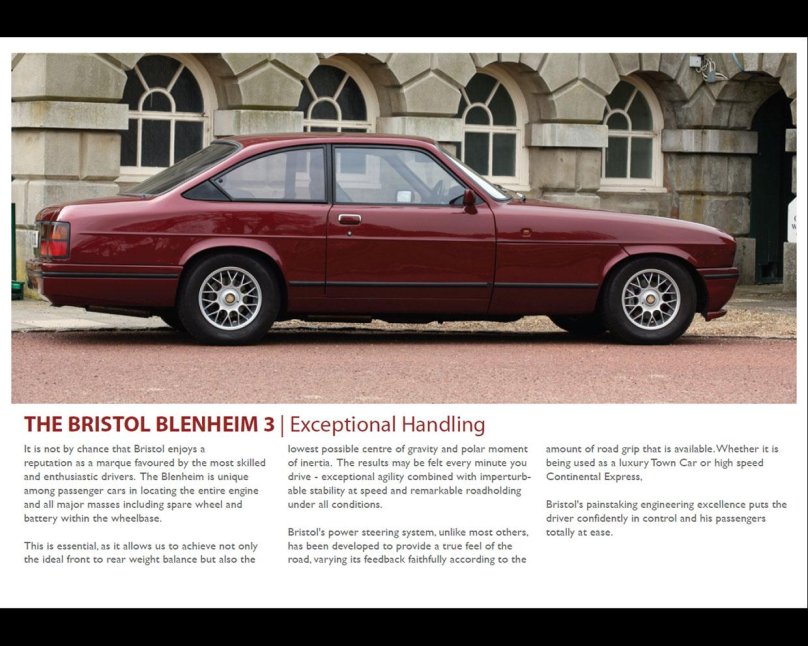 Bristol Blenheim car