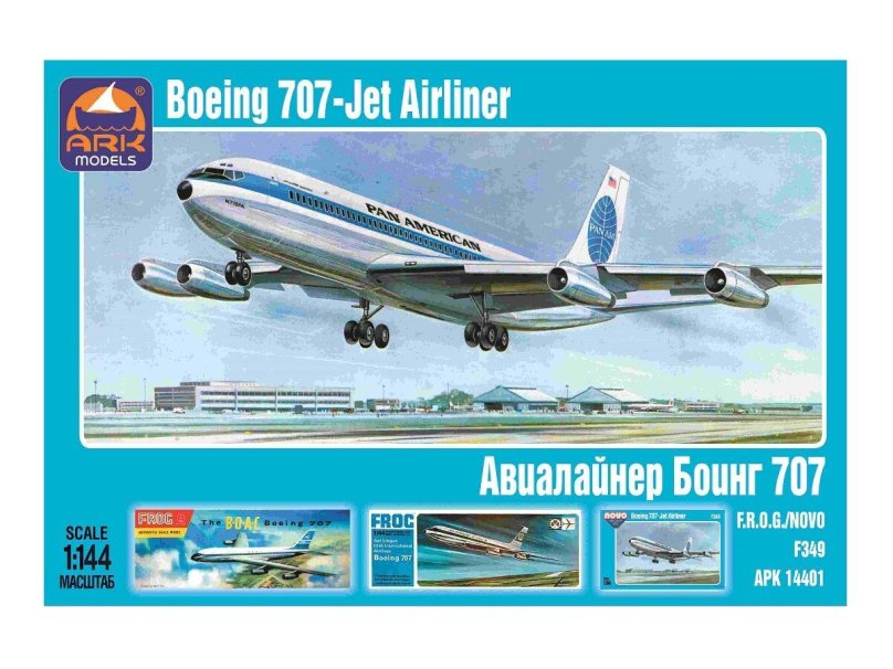 Боинг 707 1/144