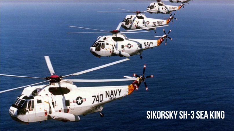 Sikorsky s-61 Sea King вертолёты Sikorsky
