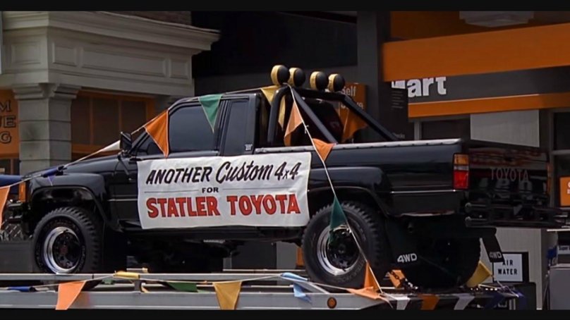 Toyota Hilux back to the Future