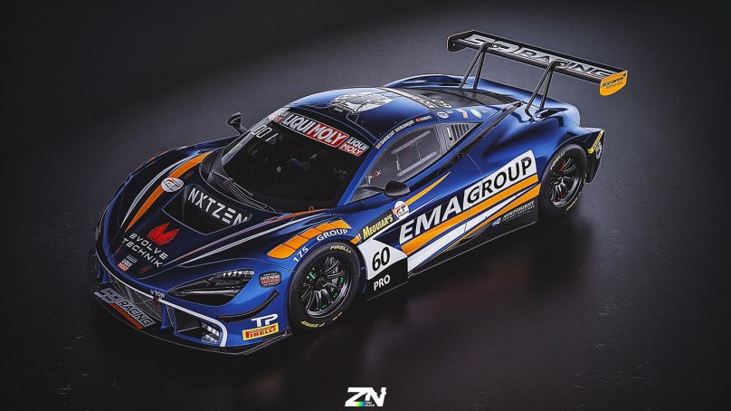 Макларен 720s gt3