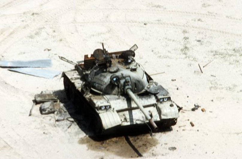 Т-55, основной иракский танк