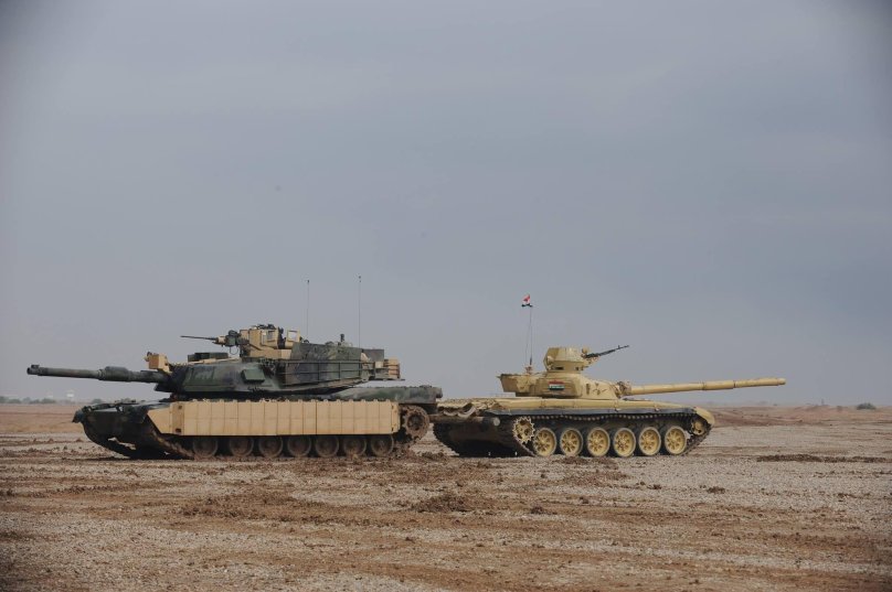 Абрамс и т72