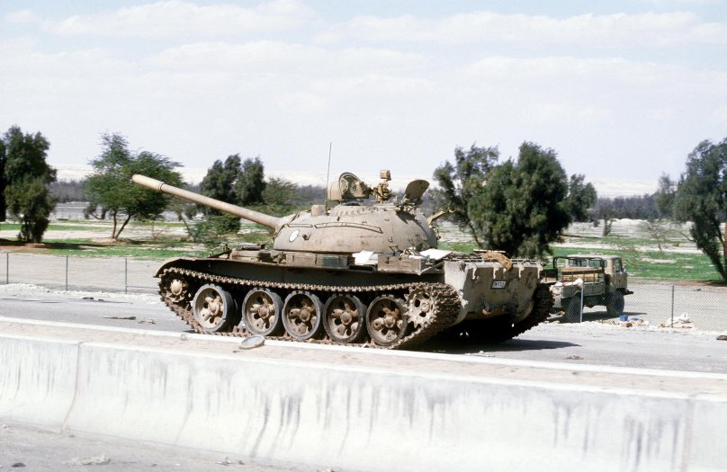 Танк т-55 Ирак