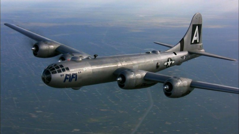 Самолет b-29 Superfortress