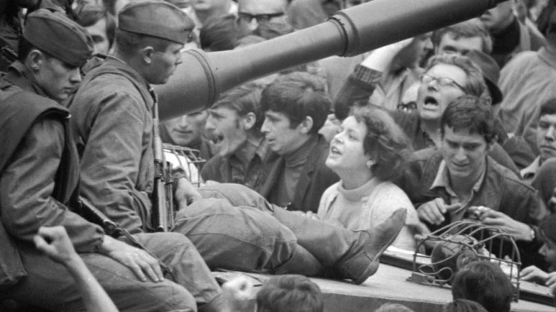 Советские войска в Праге 1968