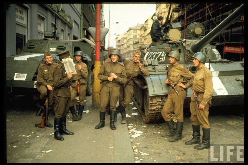 Операция Дунай Прага 1968
