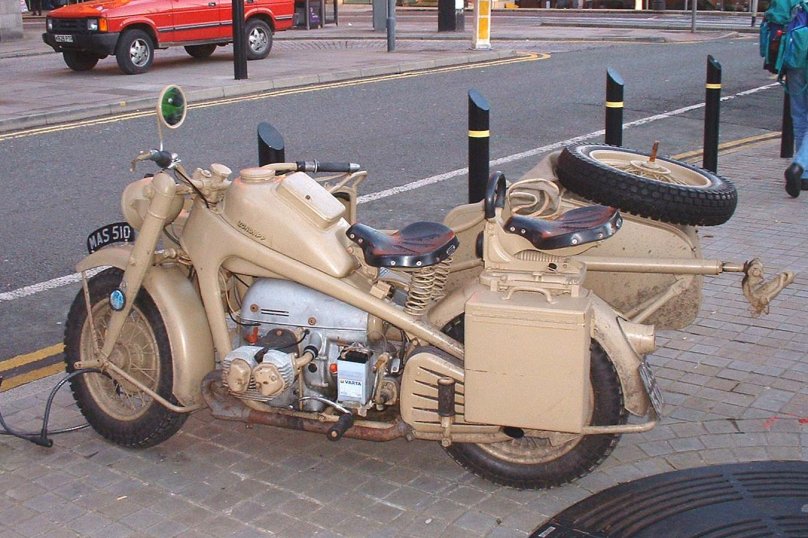 Мотоцикл цундап КС 750