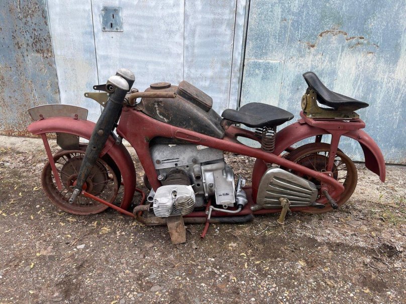 Zundapp ks750 Ржавый