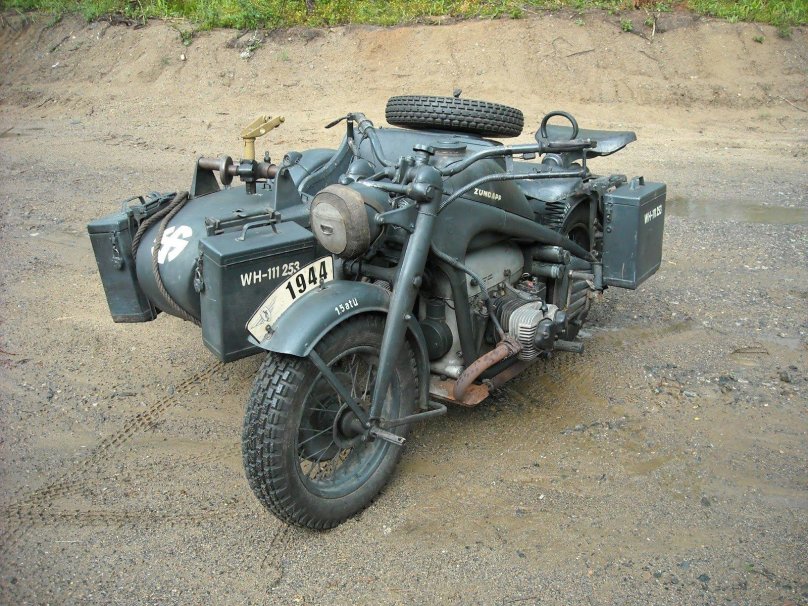 Немецкий мотоцикл КС-750