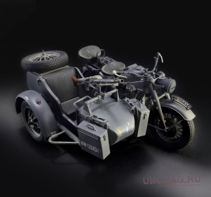 Italeri Zundapp ks750 with Sidecar