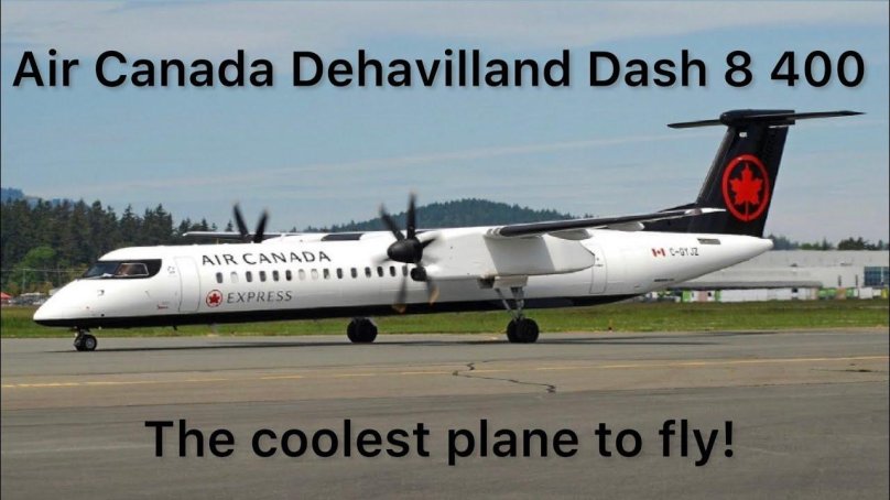 Самолет Bombardier Dash 8 q400