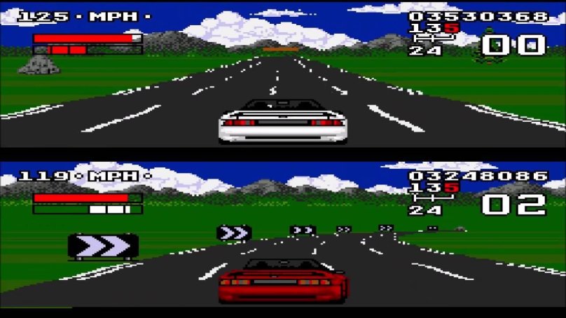 Lotus Turbo Challenge Sega