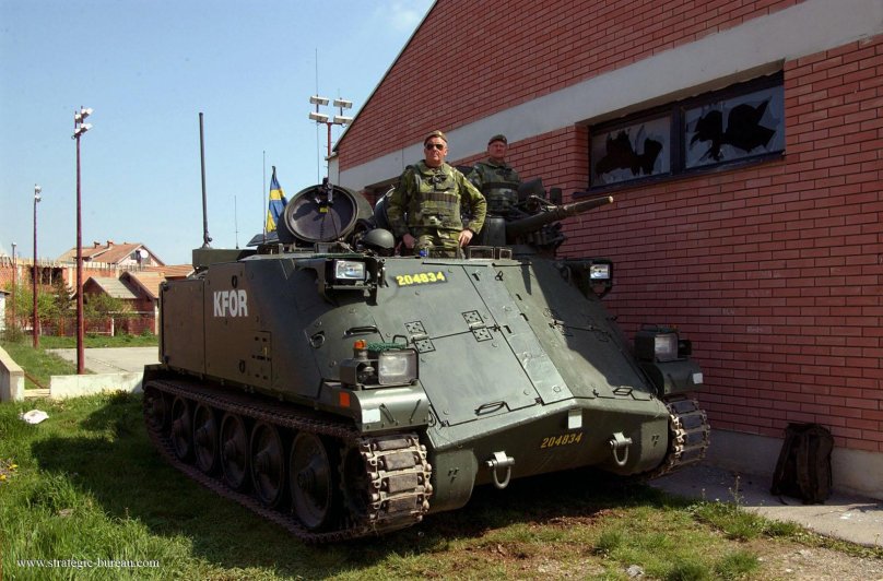 Шведский бронетранспортер PBV 302