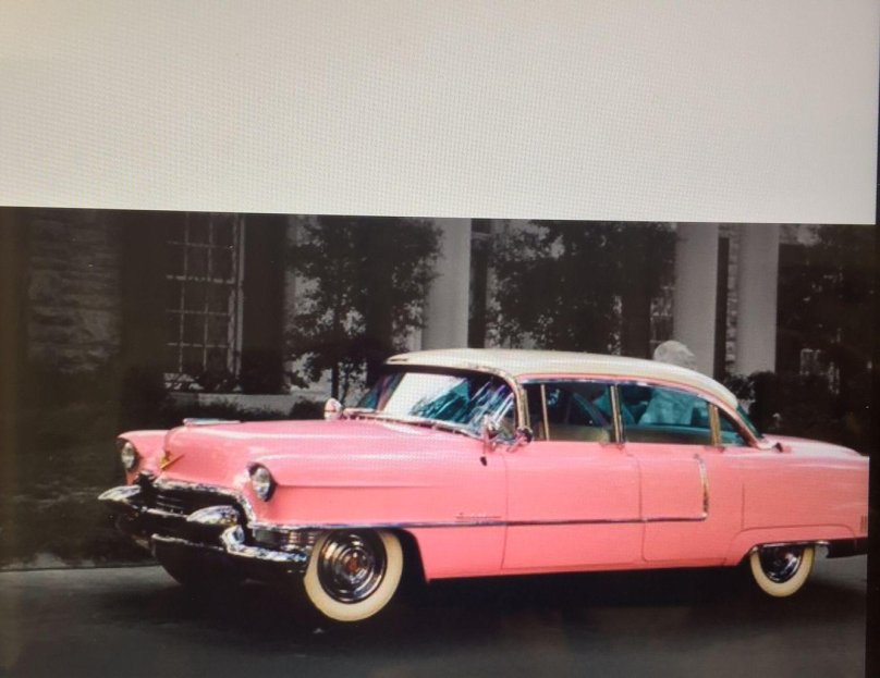 Элвис Пресли розовый Кадиллак