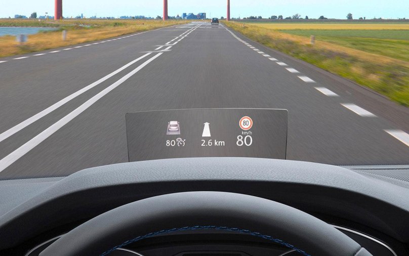 VW id3 head up display