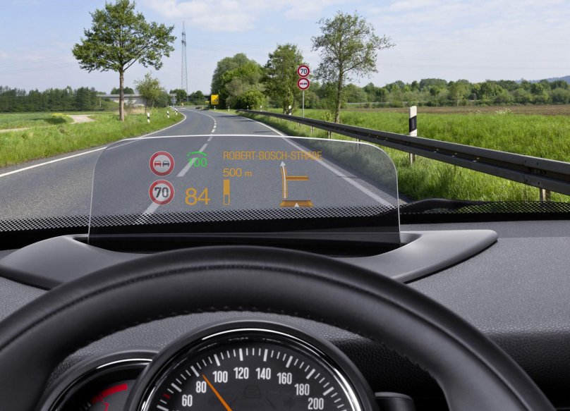 Проекционный дисплей (head up display)
