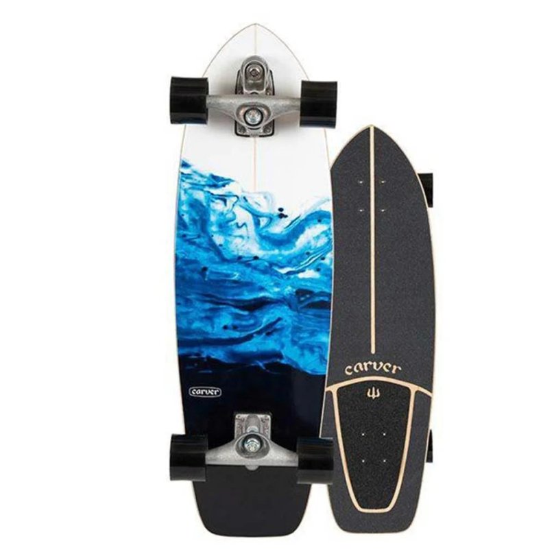 Комплект лонгборд Carver CX Resin Surfskate complete Raw
