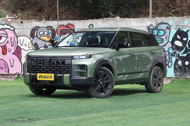 Chery explore 06 зеленый