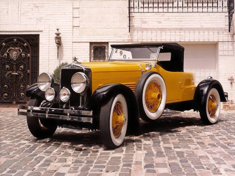 1929 Stutz Roadster Supercharged