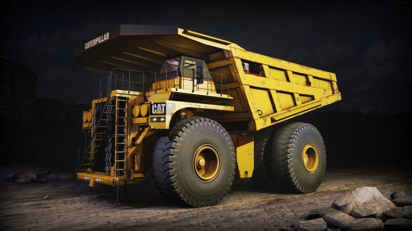 Самосвал Caterpillar 797в