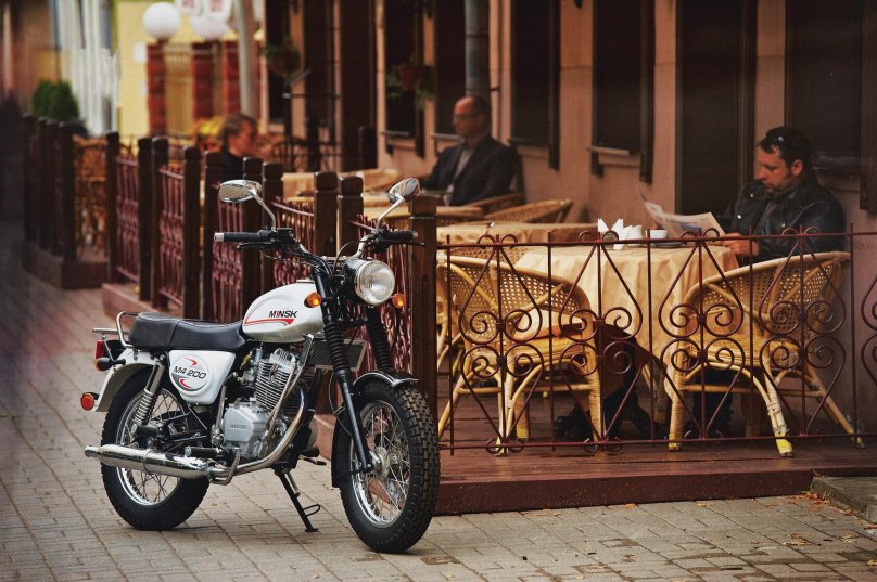 Мотоцикл Минск м4 200