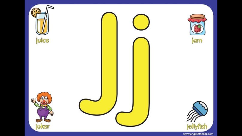 Буква j в английском языке