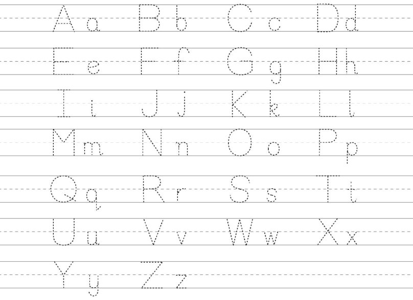 Английский алфавит и прописи