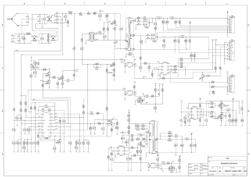 Схема компьютерного блока питания 300w ATX