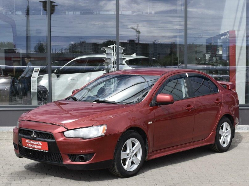 Субару Импреза красная 2008