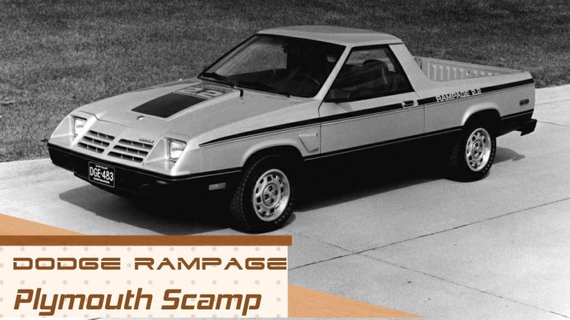 Dodge Rampage 1982