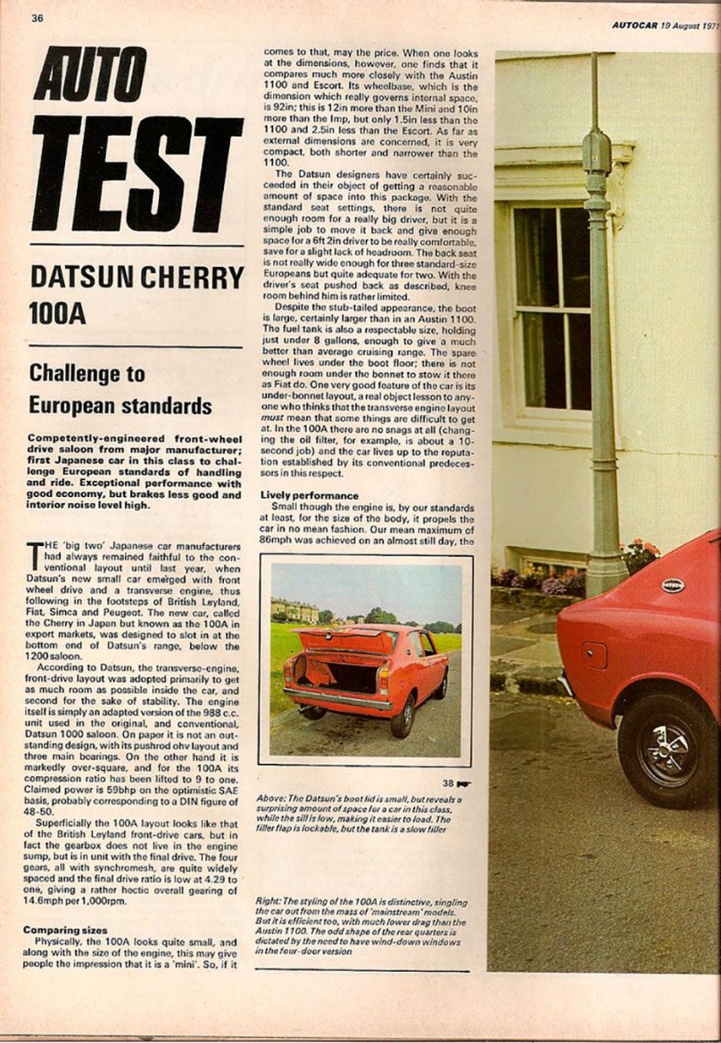 Датсун 100а двигатель