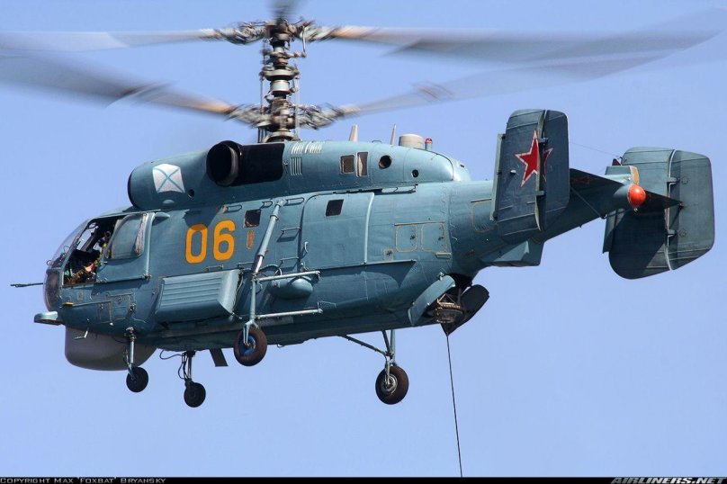 Ка-27пл палубный противолодочный вертолёт