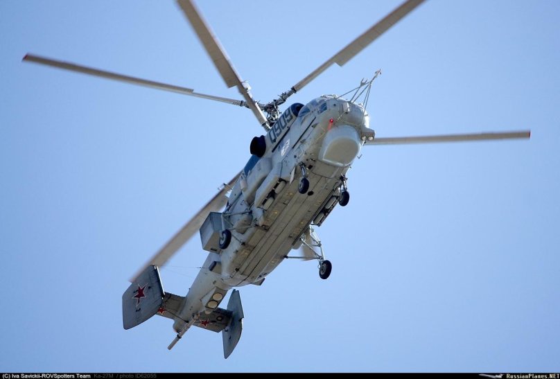 Противолодочный вертолет ка 27м