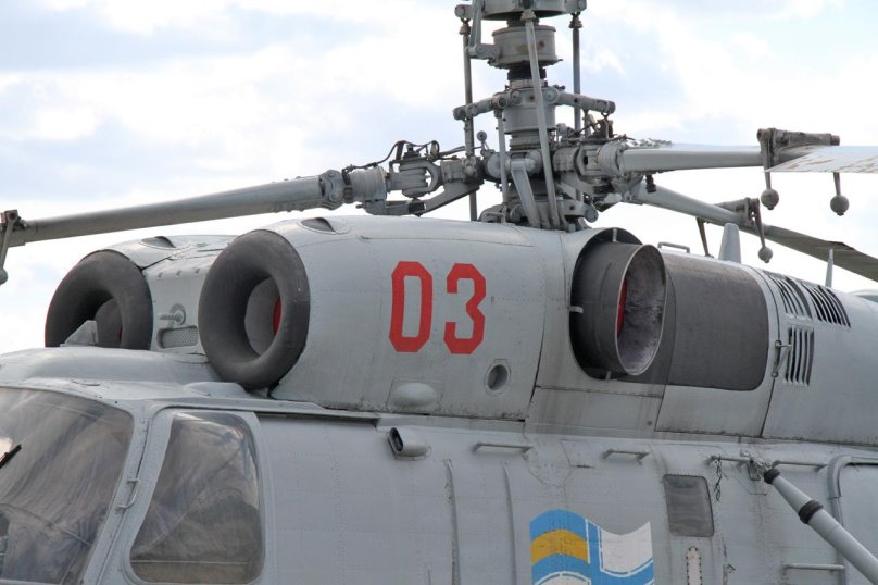 Кабина вертолета ка 27