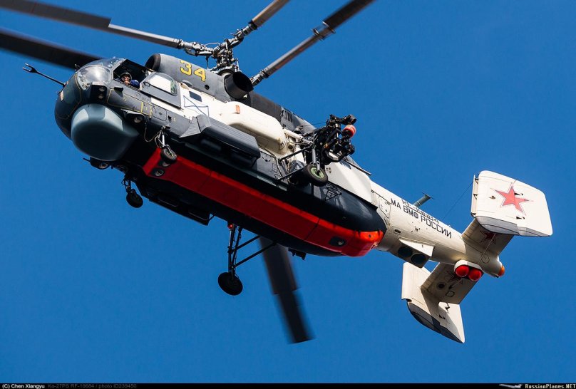 Ка-27пс кабина