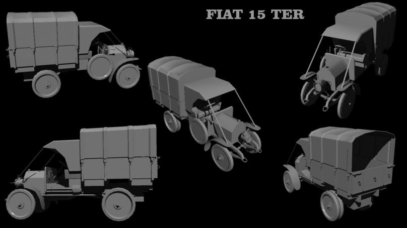 Fiat 15 ter чертежи