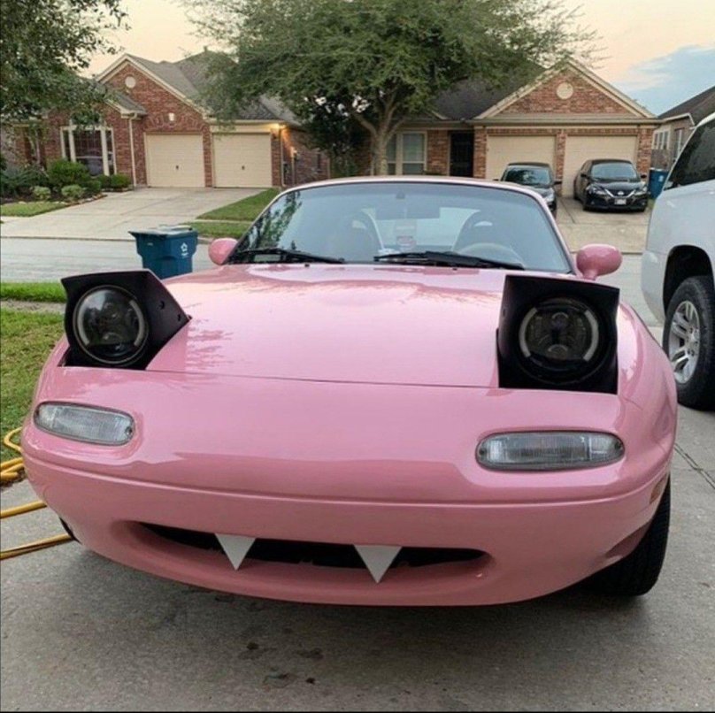Mazda Miata mx5 Pink