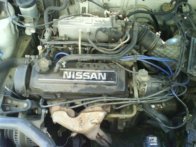 Nissan Bluebird u12 мотор