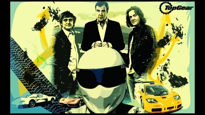 Top Gear Кларксон Мэй Хаммонд и Стиг