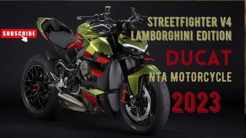 Мотоцикл Ducati Streetfighter v4