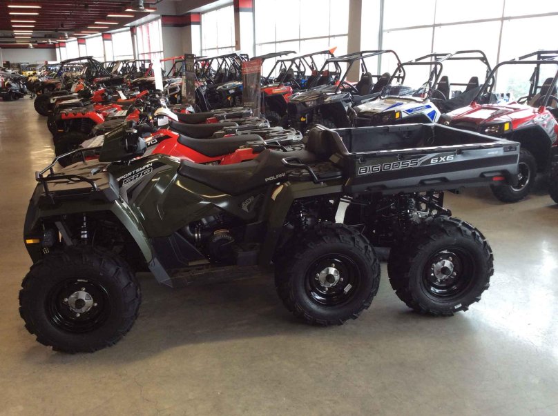 Polaris big Boss 6x6 Forest Sportsman 800