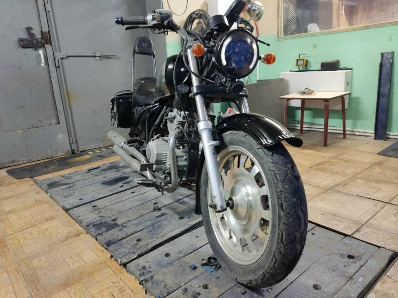 Мотоцикл патрон индиго 150