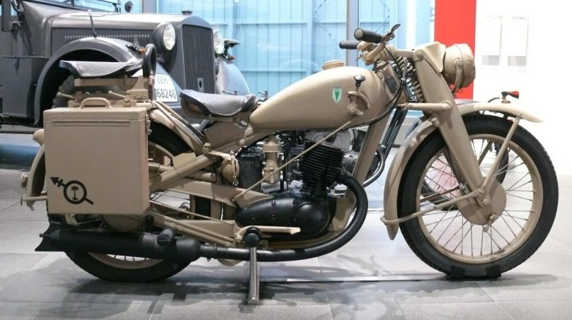 Мотоцикл DKW nz-350.