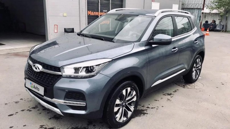 Chery Tiggo 4 серый