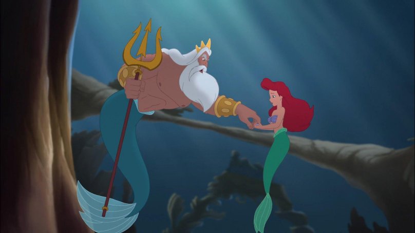 Ариэль царь Тритон папа