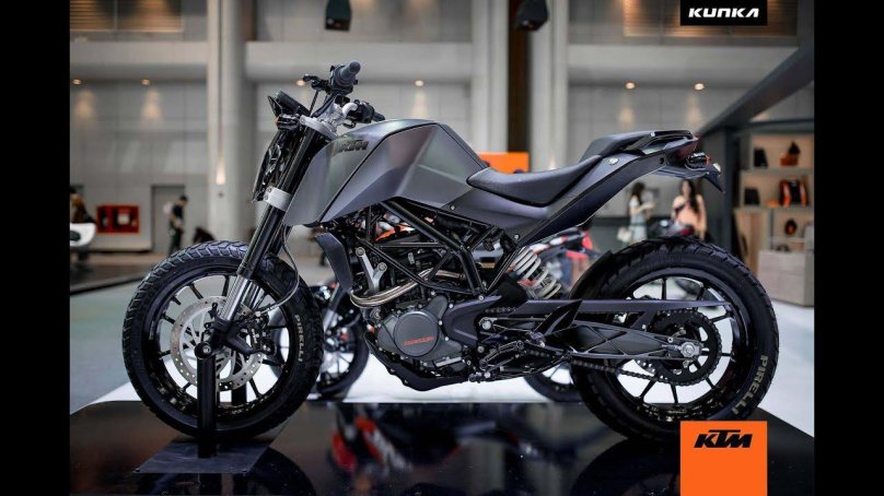 КТМ 390 Дюк черный