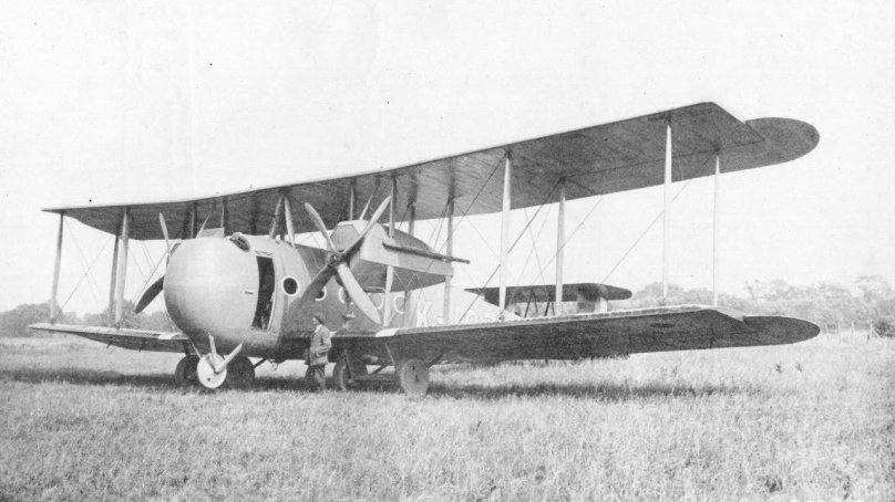 Vickers Vimy самолет