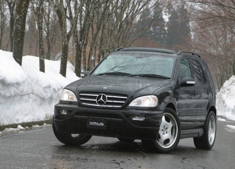 Мерседес мл 163 черный