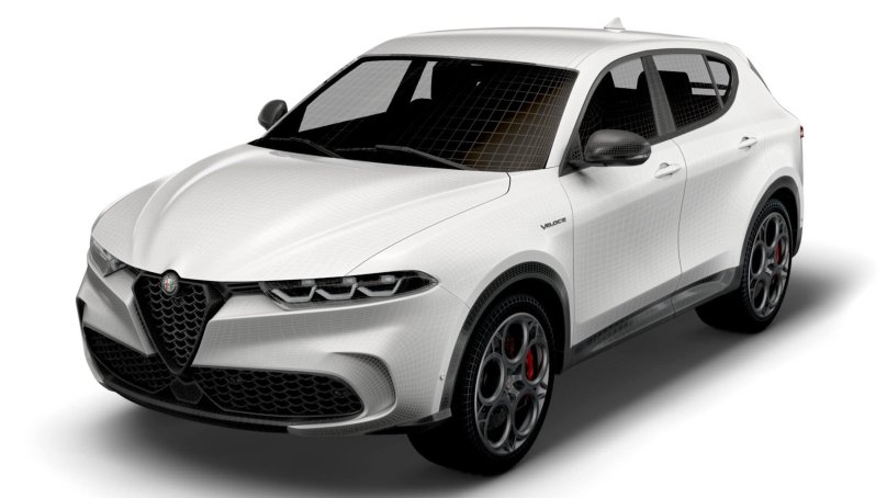 Альфа Ромео Тонале 2022 белая